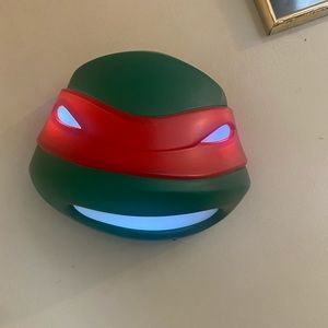 nickelodeon teenage mutant ninja turtles Raphael  Wall Mask LED 3D Deco Light